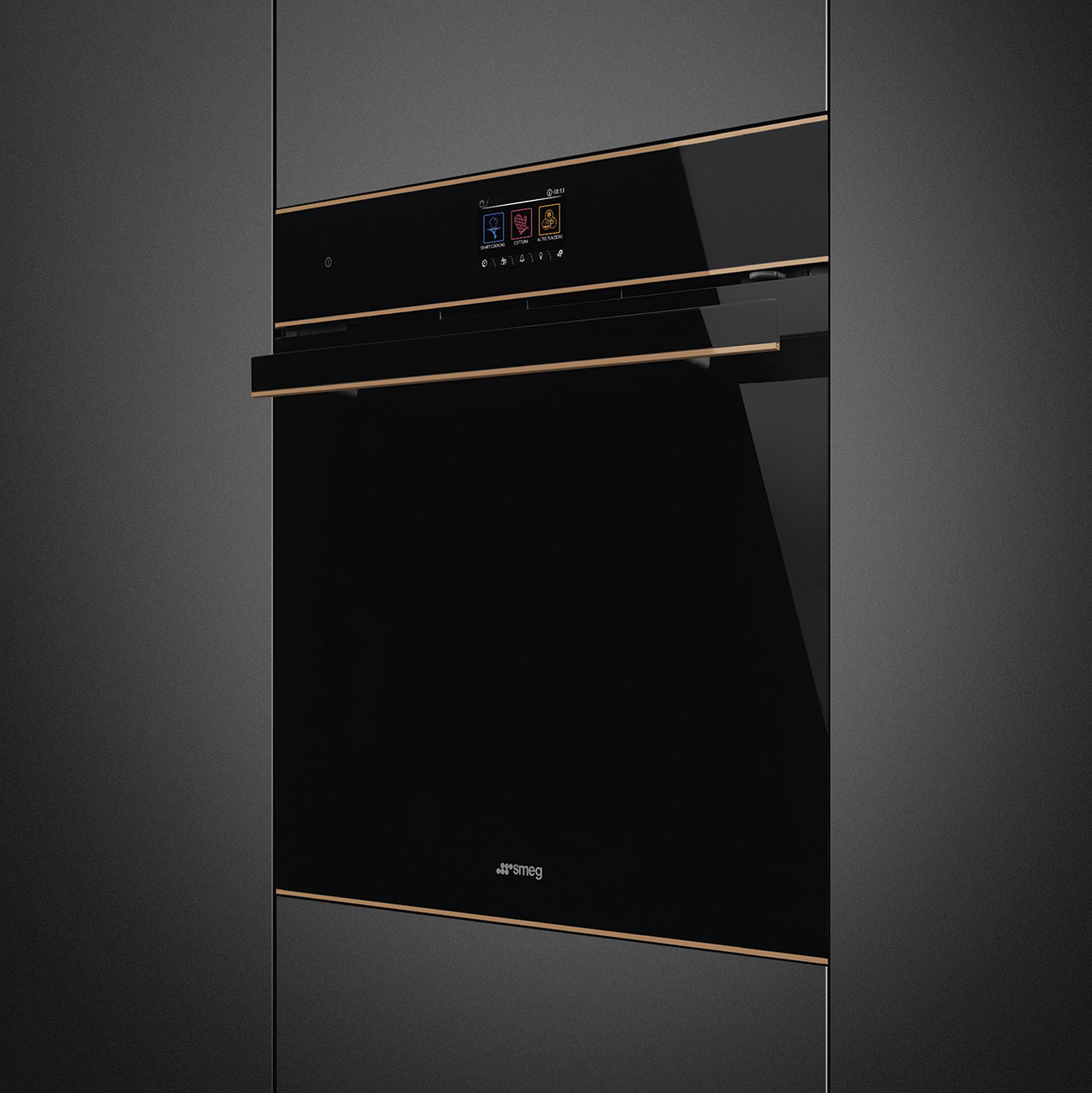 Chức năng nhiệt phân tự làm sạch lò Smeg SOP6604S2PNR
