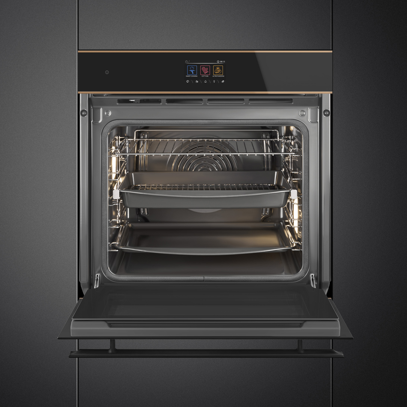 Công nghệ SameTime DeltaT lò Smeg SOP6604TPNR