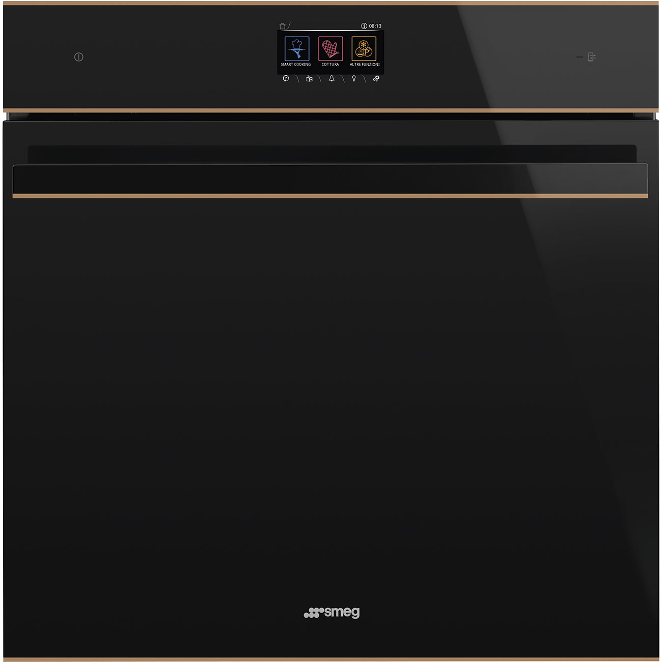Lò nướng Smeg SOP6604TPNR Galileo Pirolítico Tradicional 60cm Dolce Stil Novo