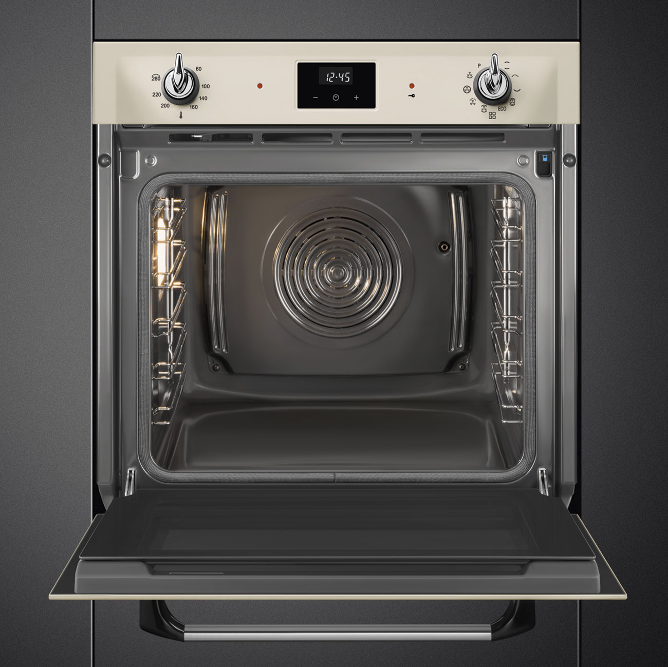 Màn hình DigiScreen và bảng điều khiển lò Smeg SOP6900TP