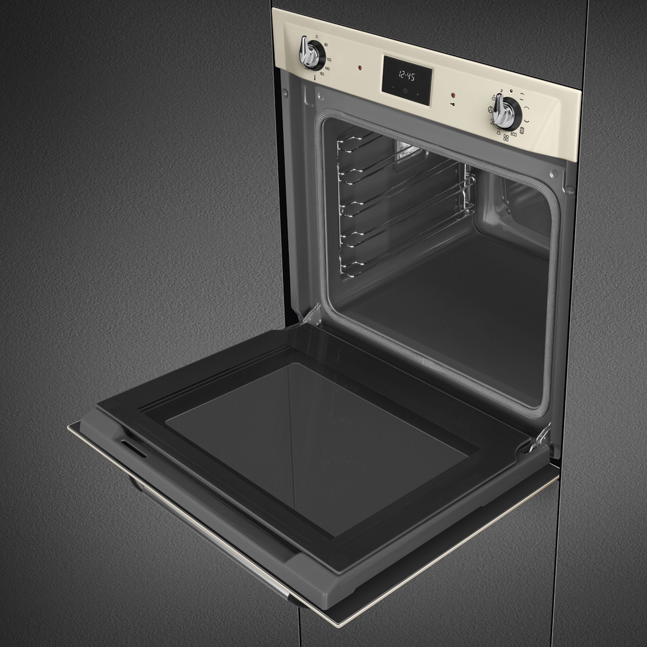 Khoang lò men Ever Clean lò Smeg SOP6900TP