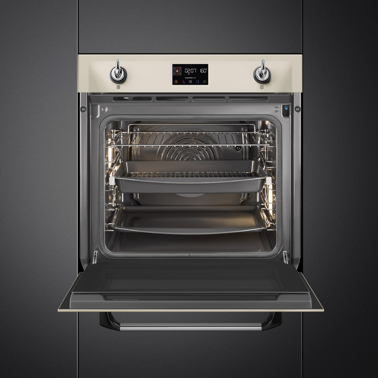 Chức năng hơi nước và AirFry lò Smeg SOP6902S2PP