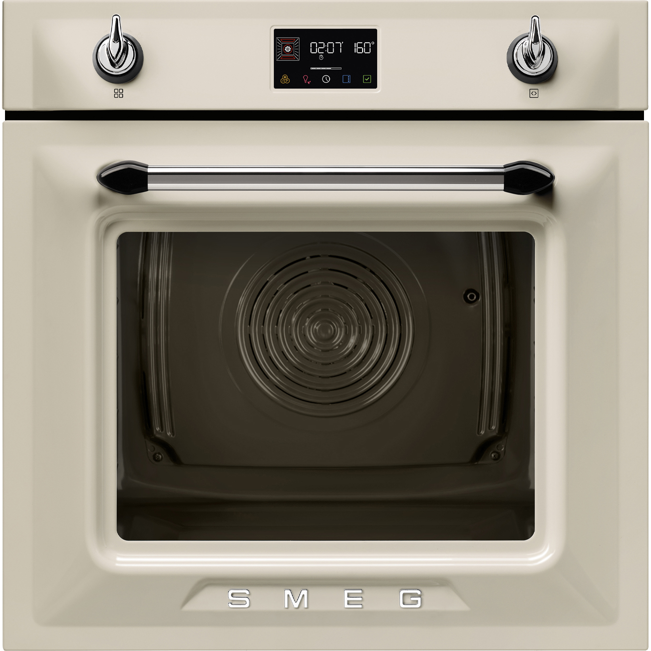 Lò nướng Smeg SOP6902S2PP Galileo Vapor Pirolítico 60cm dòng thẩm mỹ Victoria kem