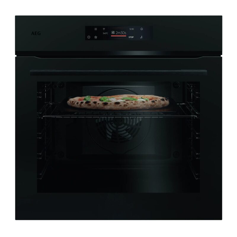 Lò Nướng Pizza AEG BP6150T – PizzaExpert 7000 – WLAN – Tự Làm Sạch Pyrolytic – Matt Black