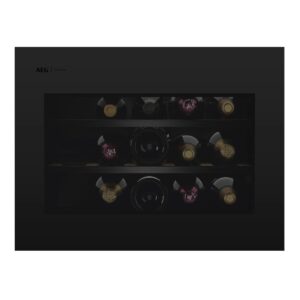 Tủ Rượu Âm Tủ AEG CW6000T - Kompakter Weinklimaschrank - 15 Chai - Matt Black
