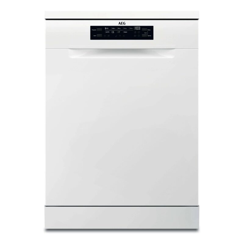 Máy Rửa Bát Độc Lập AEG FFB7676APW – 7000 GlassCare – AirDry – 14 Bộ – 60cm