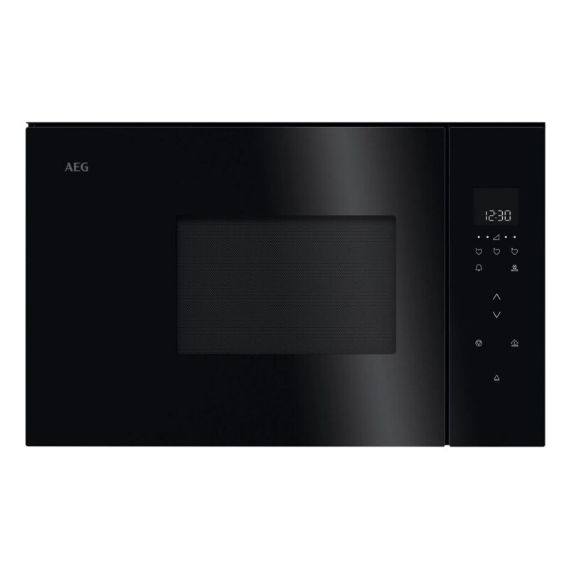 Lò Vi Sóng Âm Tủ AEG MS1700B – 6000 SteamSet – Quick-Start – 60cm – Đen