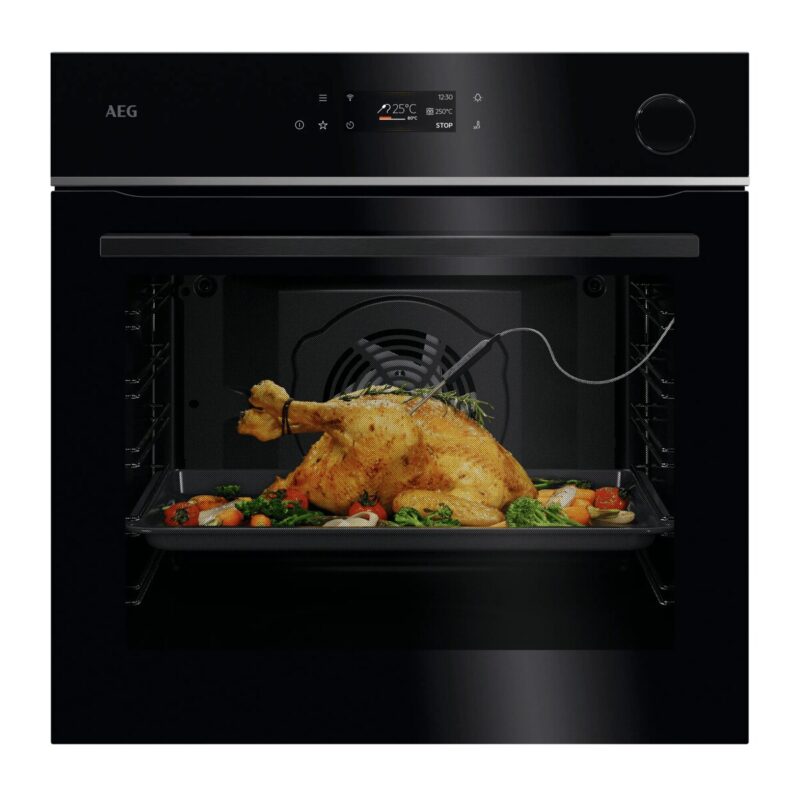 Lò Nướng Âm Tủ AEG TR7PB63ZSB – 7000 MealAssist với SteamCrisp® – WLAN – Đen