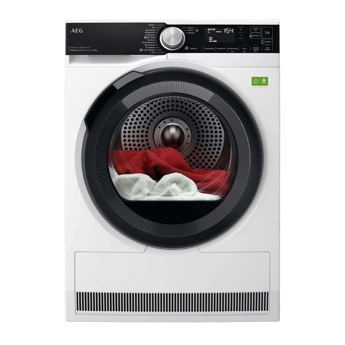 May say bom nhiet AEG TR9XW80890 9000X AbsoluteCare Pro 3D Scan 9kg