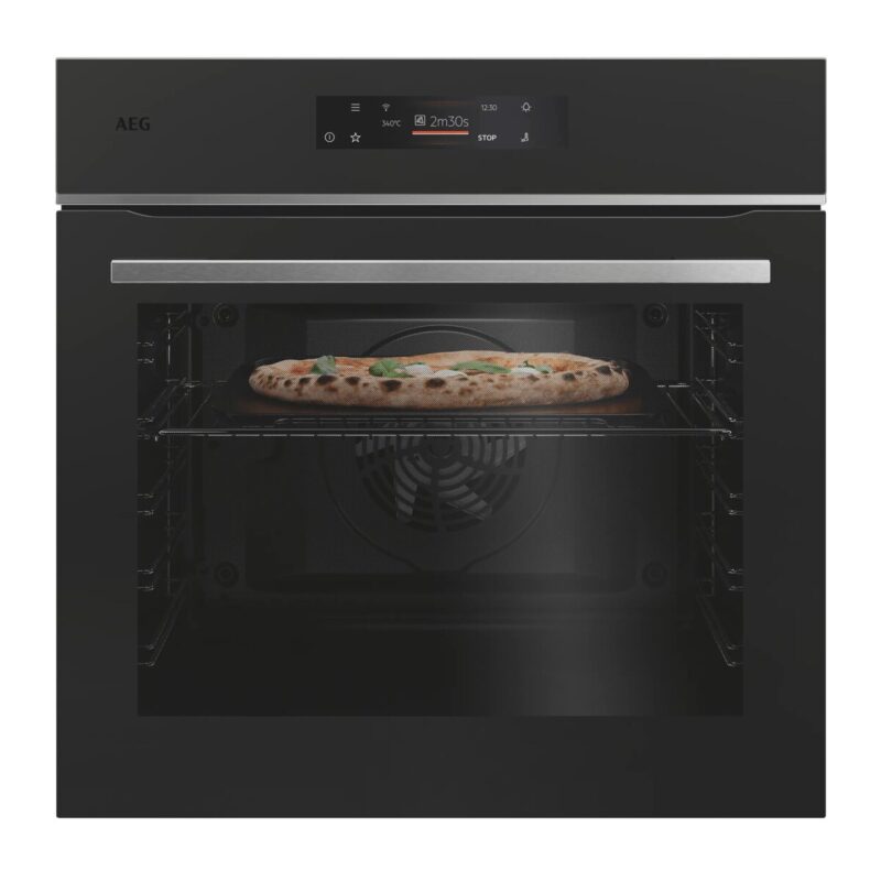Lò Nướng Pizza AEG TX7PB63FST – PizzaExpert 7000 MealAssist – WLAN – Matt Black