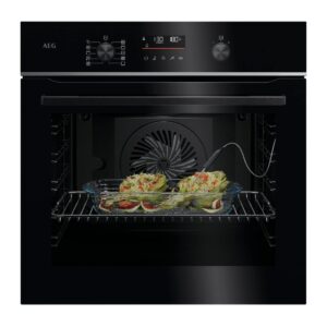 Lò Nướng Âm Tủ AEG V5PBA521AB - 5000 SurroundCook® với SteamBake - WLAN - Pyrolytic - Đen