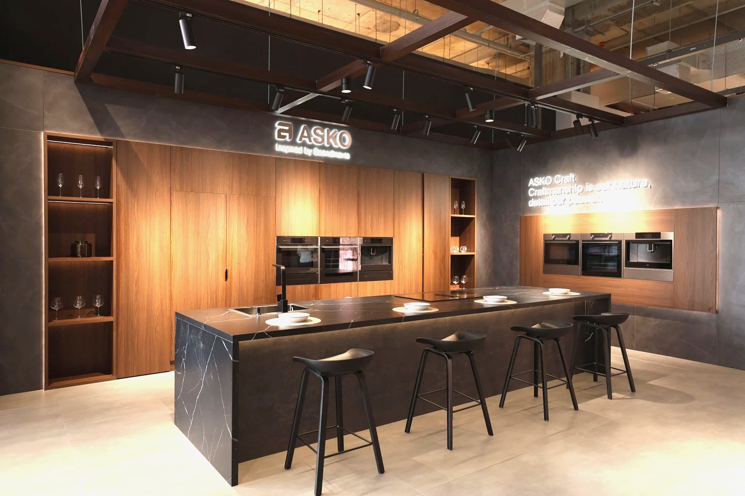 ASKO showroom trưng bày dòng Craft - Inspired by Scandinavia