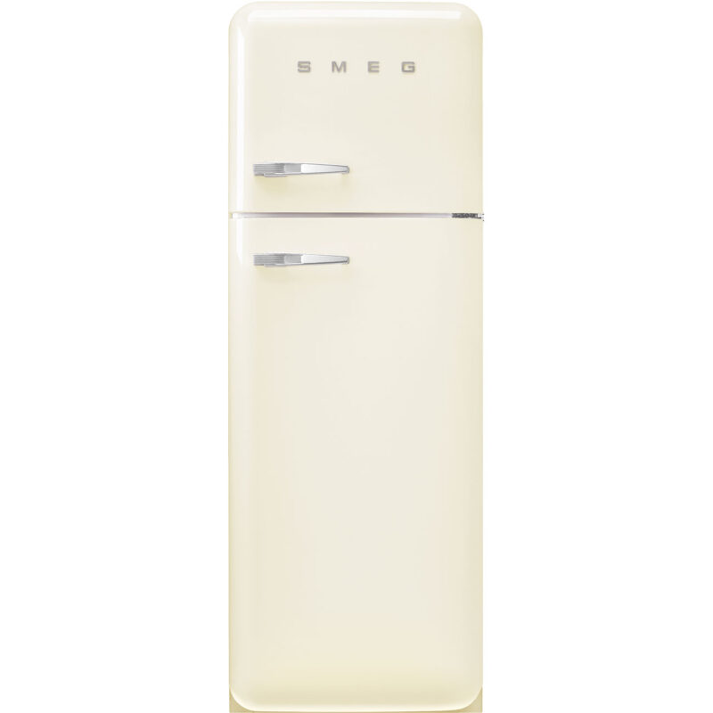 Tủ lạnh độc lập Smeg FAB30RCR6 – 50’s Style Crema – Đôi Cửa Nhỏ Gọn
