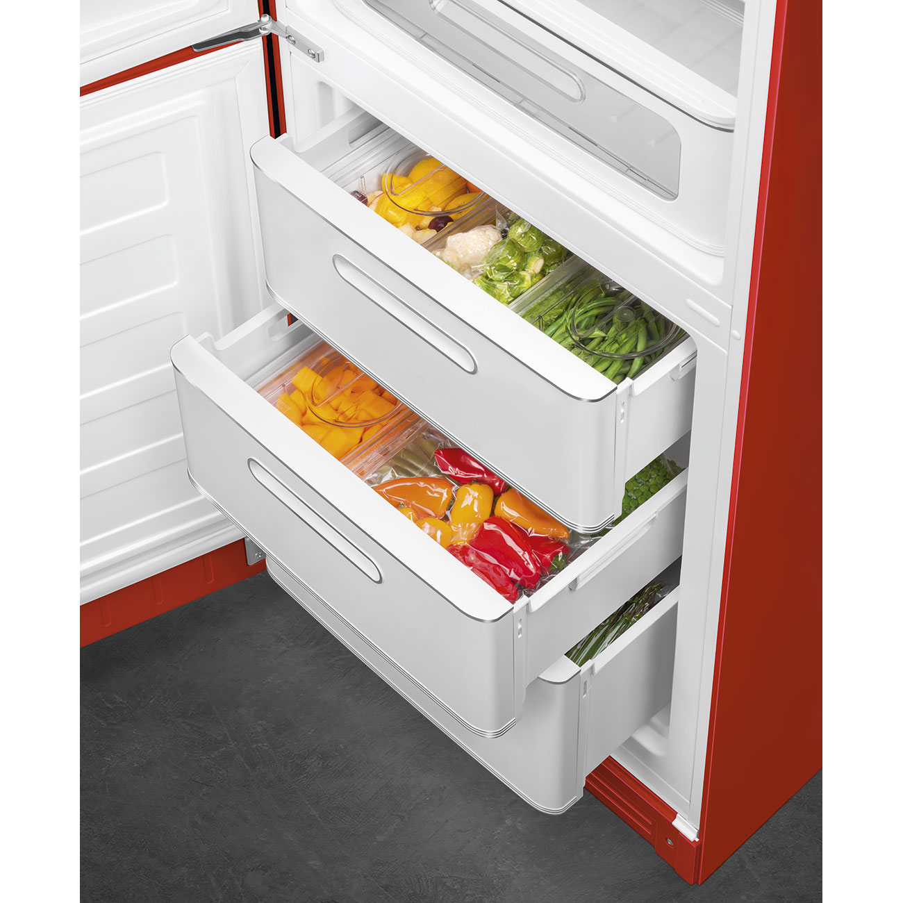 Cua tu lanh Smeg FAB32LRD6