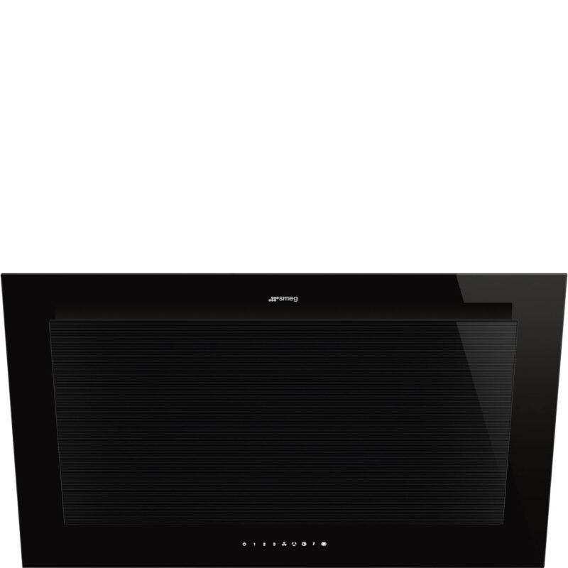 Máy hút mùi treo tường Smeg KV194B3 – Línea Đen 90cm – Auto-Vent 2.0, hạng A+