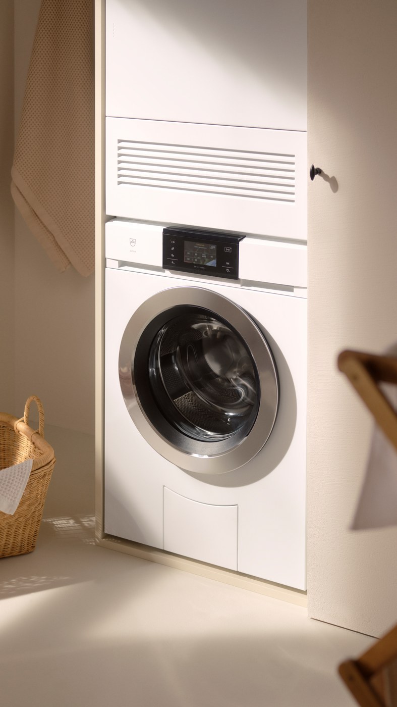 Máy Giặt V-ZUG AdoraWash V2000 vận hành êm ái, chống rung VAS