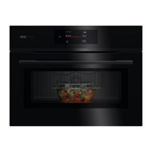 Lò Vi Sóng Compact AEG CM7310B - 7000 Microwave - Grill - WiFi - Đen