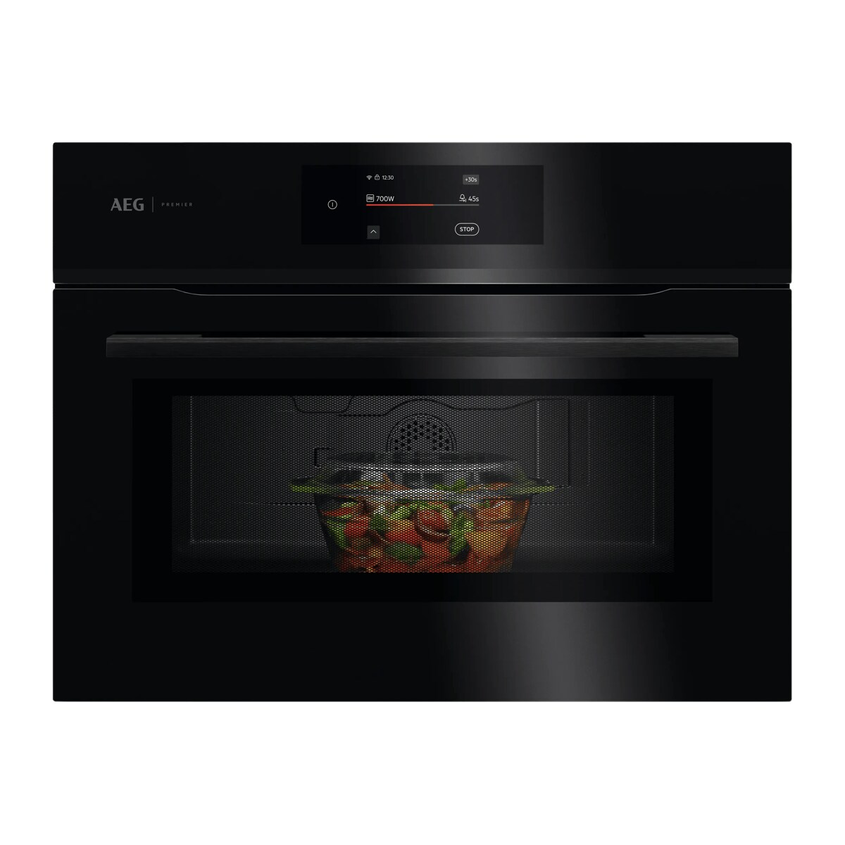 Lo vi song compact AEG CM7310B 7000 Microwave Grill WiFi den