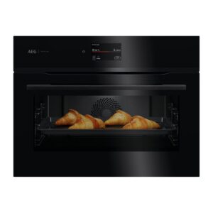 Lò Nướng Compact AEG CP7400B - 7000 MealAssist SteamBake - WiFi - Pyrolytic - Đen
