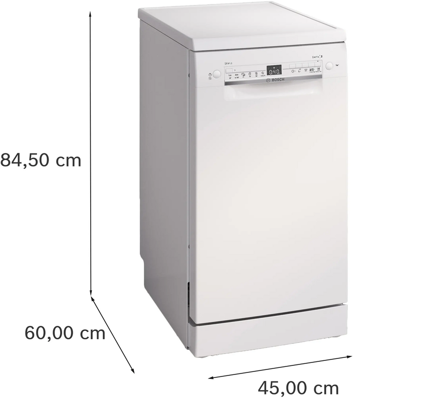 May rua bat Bosch SPS2HKW55E lap dat trong bep