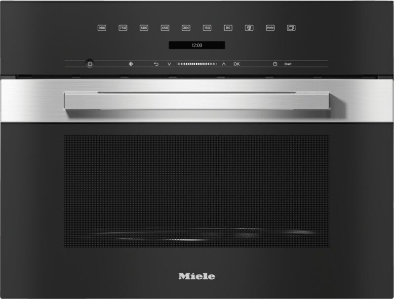 Lò vi sóng âm tủ Miele M 7240 TC Inox CleanSteel – Gold PureLine – 46L – 900W – TopControl
